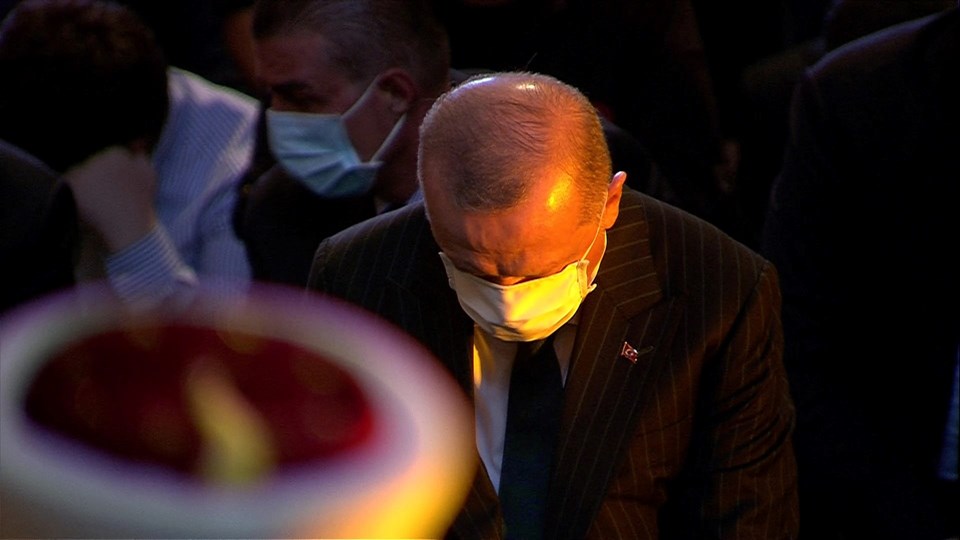 Cumhurbaşkanı Erdoğan, Ayasofya-i Kebir Cami-i Şerifi'nde Kur'an-ı Kerim okudu - 3
