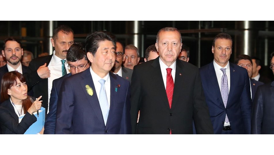 Cumhurbaşkanı Erdoğan Japonya Başbakanı Abe ile görüştü