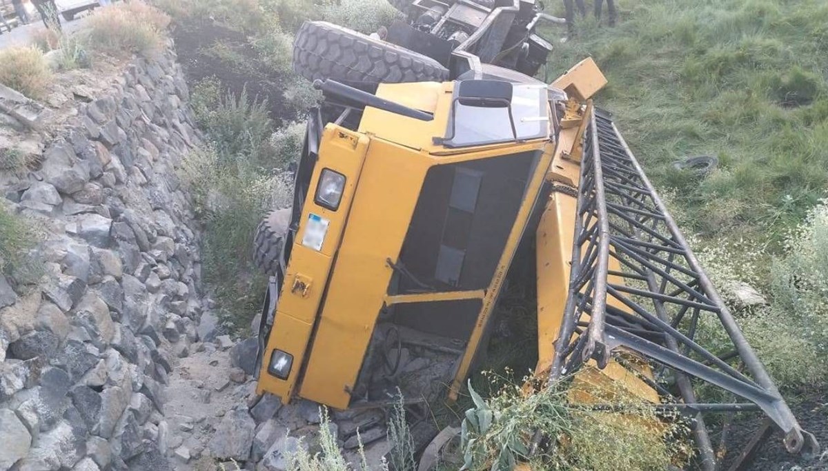 Vinç operatörünün feci ölümü