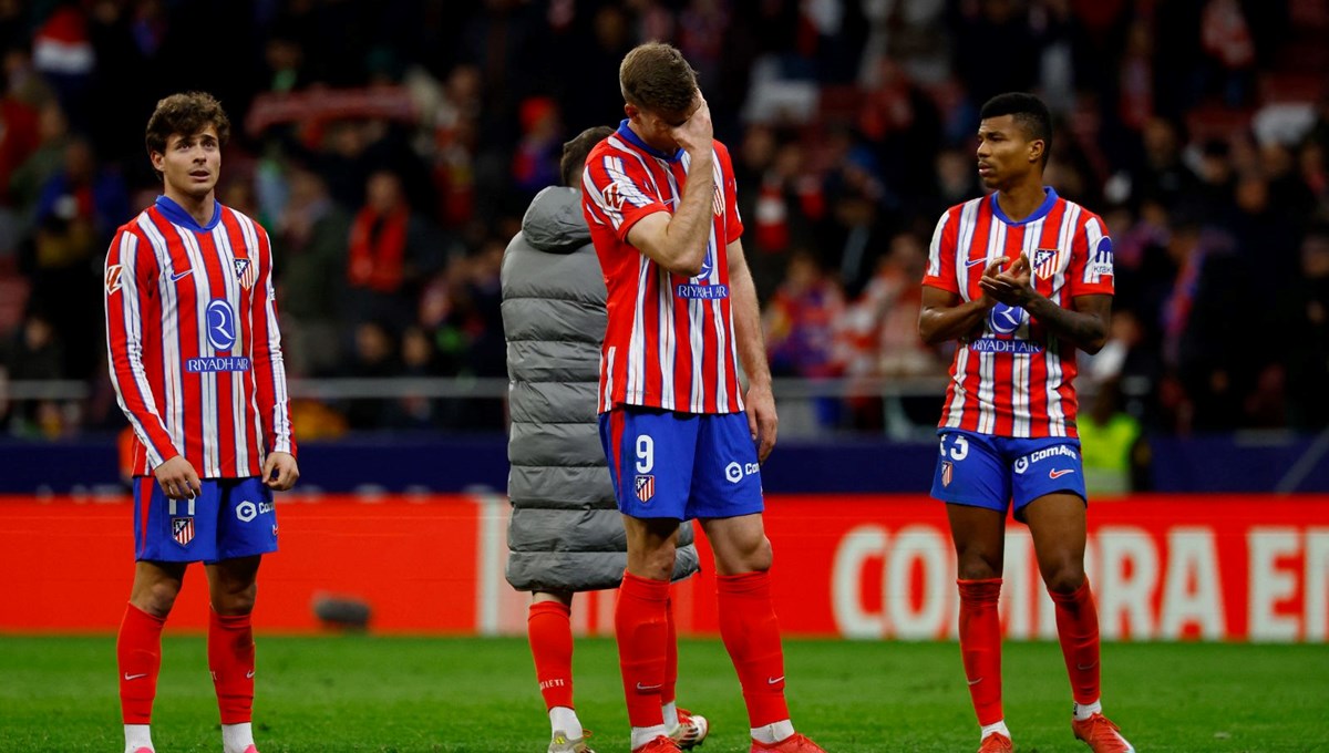 Atletico Madrid, 5 günde tepetaklak oldu