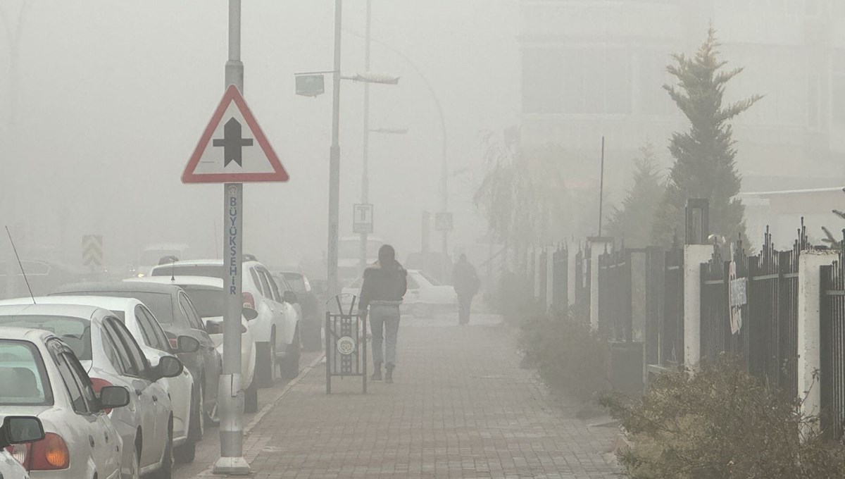 Malatya'da sis etkili oluyor