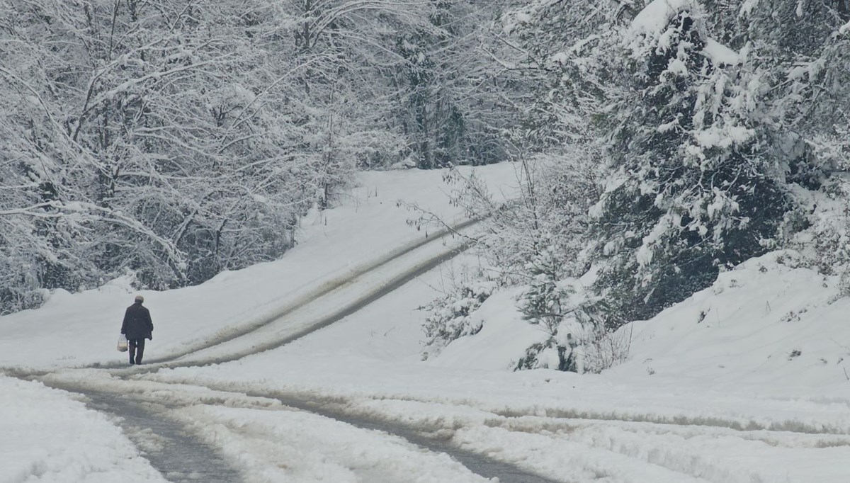 Zonguldak’ta 67 köy yolu ulaşıma kapandı