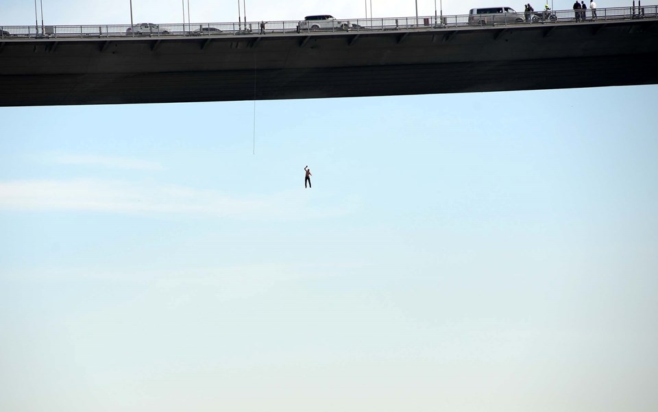Boğaziçi Köprüsü'nde intihar - 2