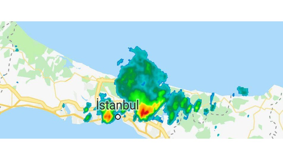 İstanbul için sağanak uyarısı