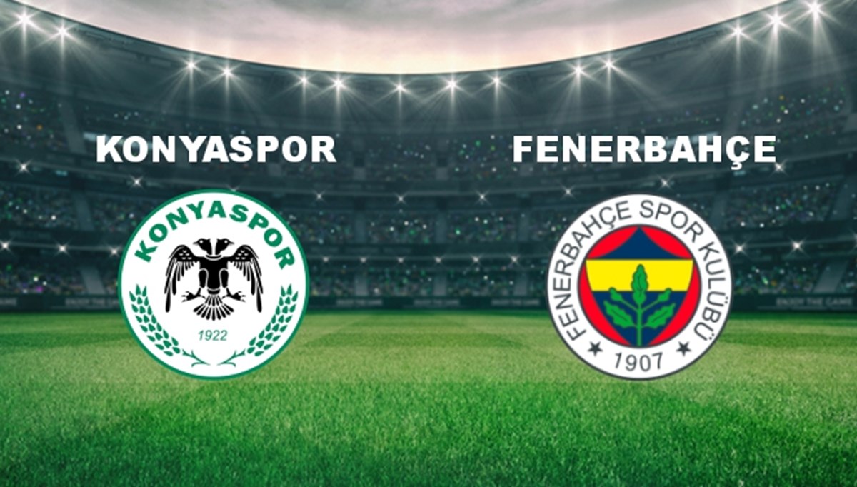 Fenerbahçe, Konyaspor karşısında (Canlı anlatım)spo