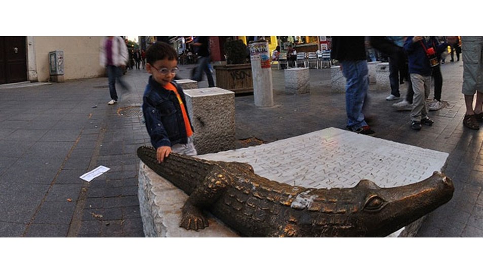 Kadıköy'de timsah polemiği