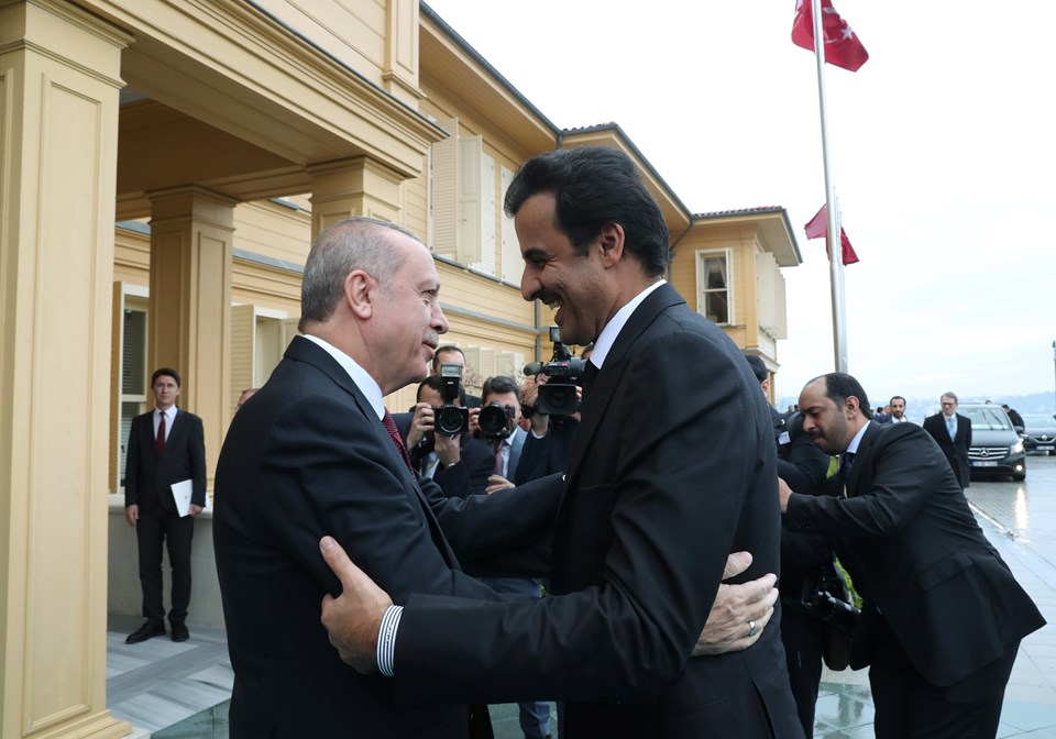 Cumhurbaşkanı Erdoğan, Katar emiriyle görüştü - 1