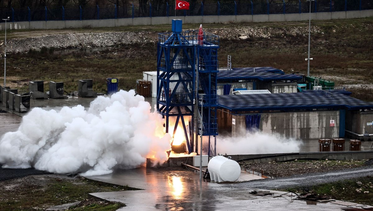 Milli Uzay Programı: Yerli roket motoru testi geçti