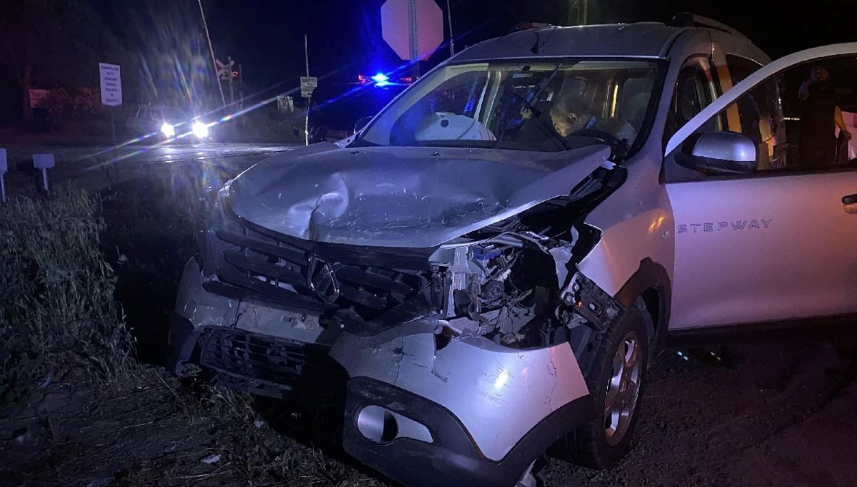 Aydın'da alkollü sürücü kaza yaptı Aydın'da alkollü sürücü kaza yaptı