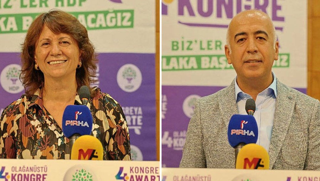 HDP’nin yeni eş genel başkanları belli oldu – Son Dakika Türkiye Haberleri