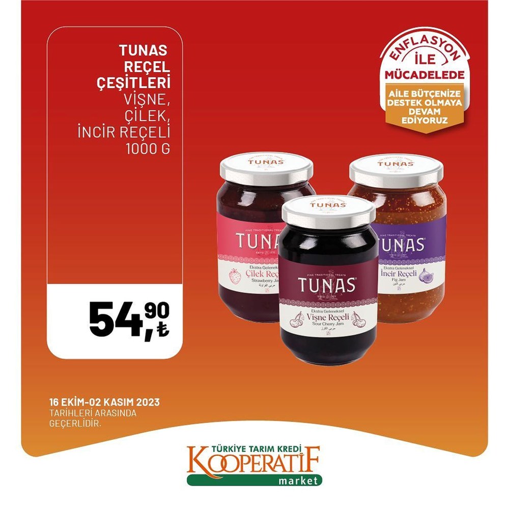 İNDİRİM BUGÜN BAŞLADI! Tarım Kredi Kooperatifi Market İndirim Kataloğu | Siirt Olay Haber Tarım Kredi Kooperatif Market ekim ayına özel yeni indirimli ürünler listesi: Yüzde 50 indirim bugün başlıyor (16 Ekim-2 Kasım 2023 Tarım Kredi Market indirimleri) - 34