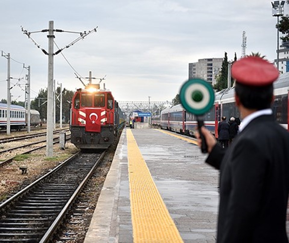 'Demir İpek Yolu'nda ilk tren Mersin'e ulaştı - 1