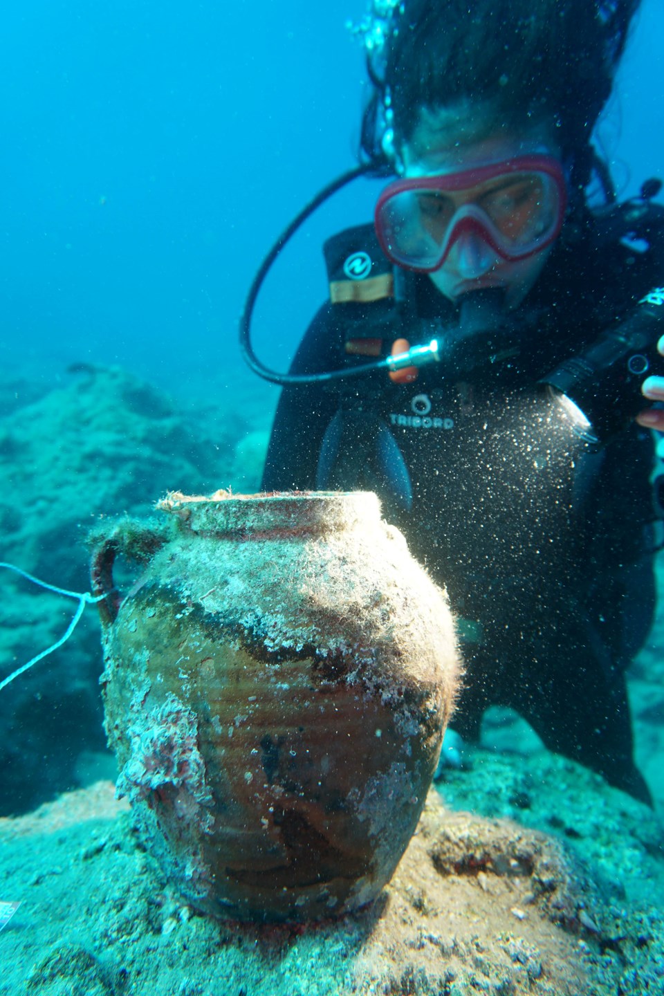 Arkeologlar su altında 17 işaretle yeni bir dil geliştirdi - 1