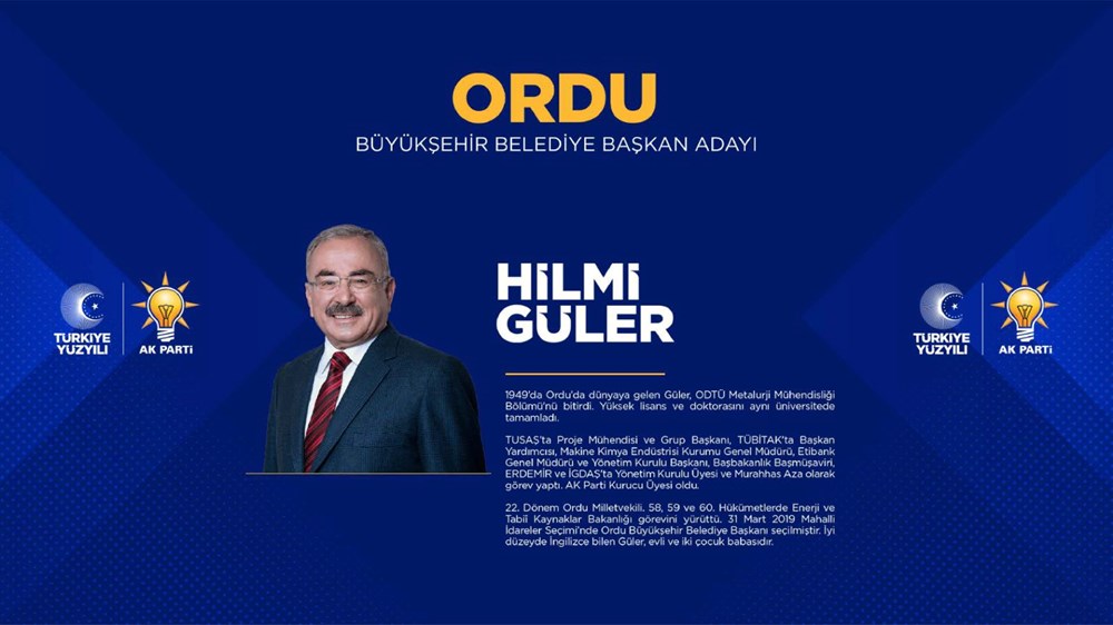 Cumhurbaşkanı Erdoğan 26 kentin belediye başkan adaylarını
açıkladı (AK Parti belediye başkan adayları) - 12