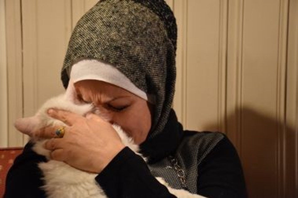 Iraklı sığınmacı aile kedisine Norveç'te kavuştu - 1