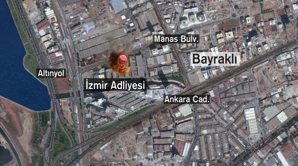 İzmir Adliyesi önünde bombalı terör saldırısı: 2 şehit - 2