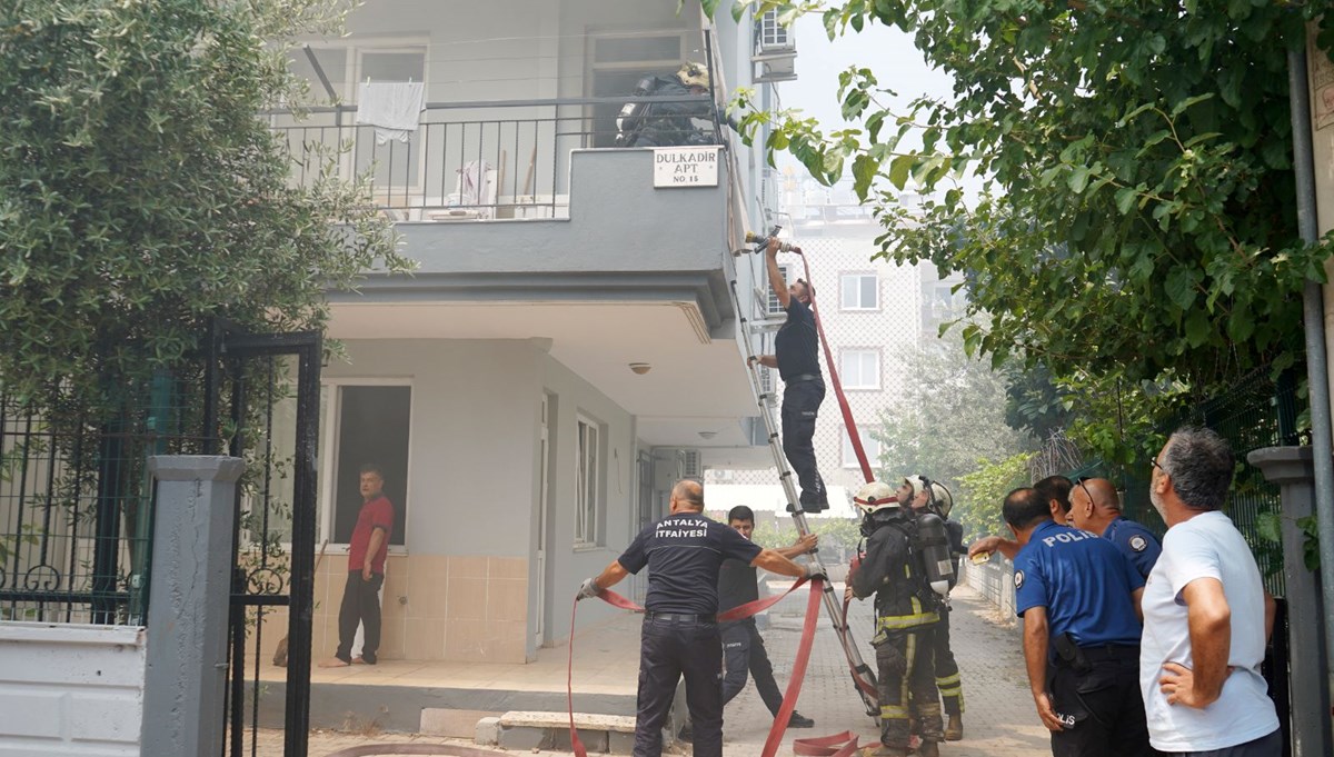 Arkadaşı ile tartışıp yangın çıkardı