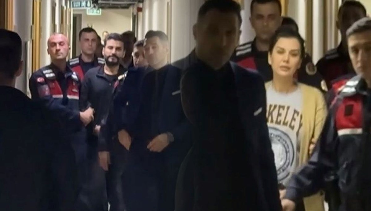 Polat çifti ifade vermek için Küçükçekmece Adliyesi'ne getirildi