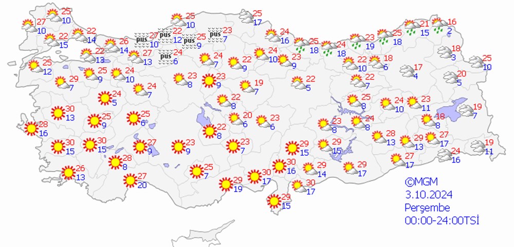 Sıcaklıklar 5-10 derece düştü: 20 il için sarı ve turuncu kodlu uyarı - 13