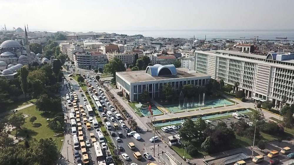 İstanbul'da dolmuşçu eylemi - 4