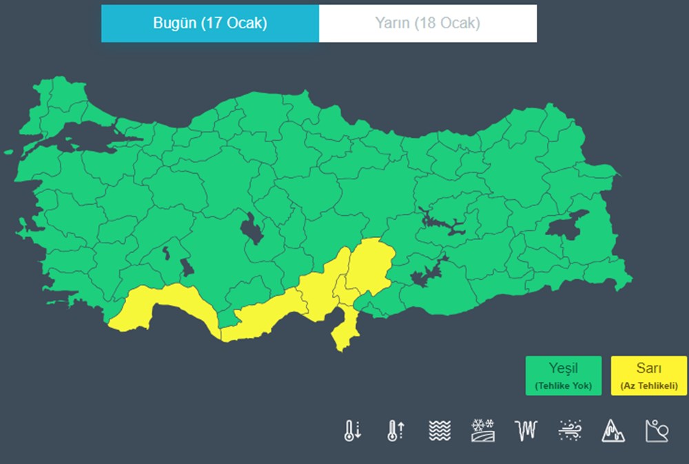 Hafta sonu sıcaklık 10 derece düşecek! (Bugün hava nasıl olacak?) - 1