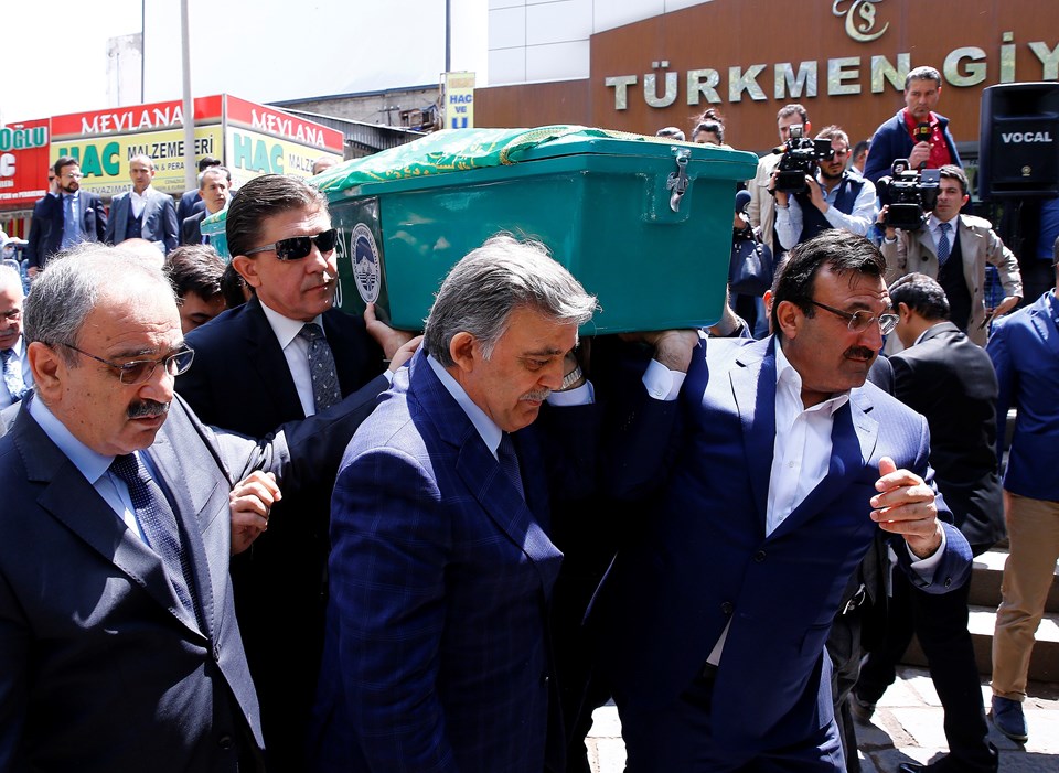 Abdullah Gül’ün babası son yolculuğuna uğurlandı - 4