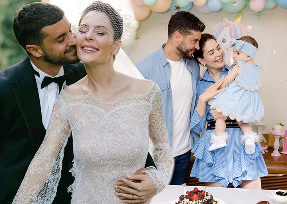 Yıldız Çağrı Atiksoy kızı Mira Milena'nın yüzünü ilk kez paylaştı - 1