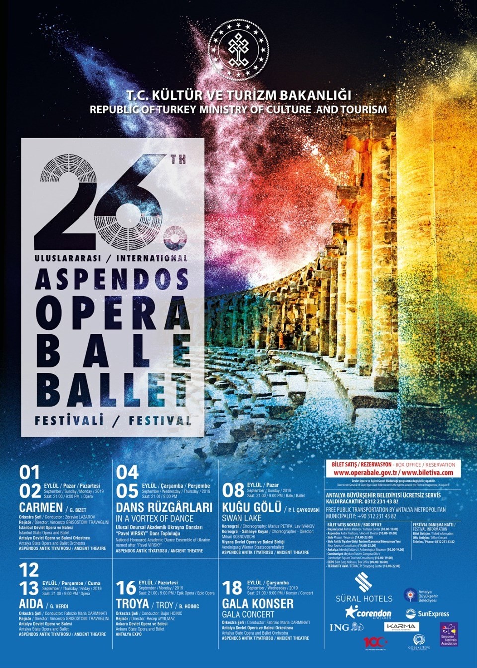 26. Uluslararası Aspendos Opera ve Bale Festivali başlıyor - 1