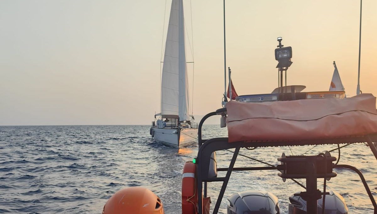 Fethiye açıklarında kurtarma operasyonu Fethiye açıklarında kurtarma operasyonu