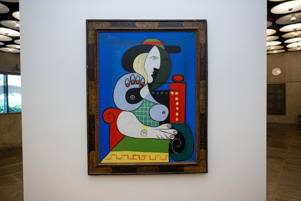 Picasso'nun "ilham perisini" resmettiği tablo rekor fiyata alıcı buldu - 1