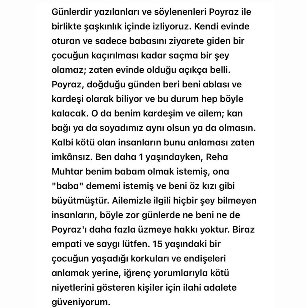 Poyraz'ı kaçırdığı iddia edilmişti: Nilüfer'in kızı Ayşe Nazlı Yumlu'dan açıklama - 6