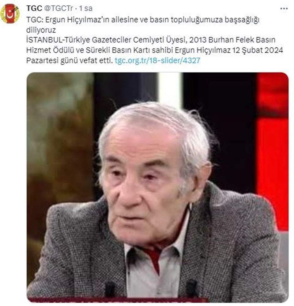 Gazeteci Ergun Hiçyılmaz vefat etti (Gazeteci Ergun Hiçyılmaz kimdir?) - 1