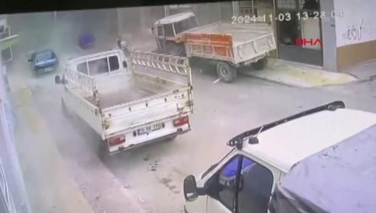 Çorum'da bir binada doğalgaz patlaması kamerada Çorum'da bir binada doğalgaz patlaması kamerada