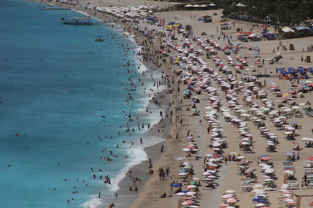 Ölüdeniz'e ulaşmak için kilometrelerce yürüdüler - 10