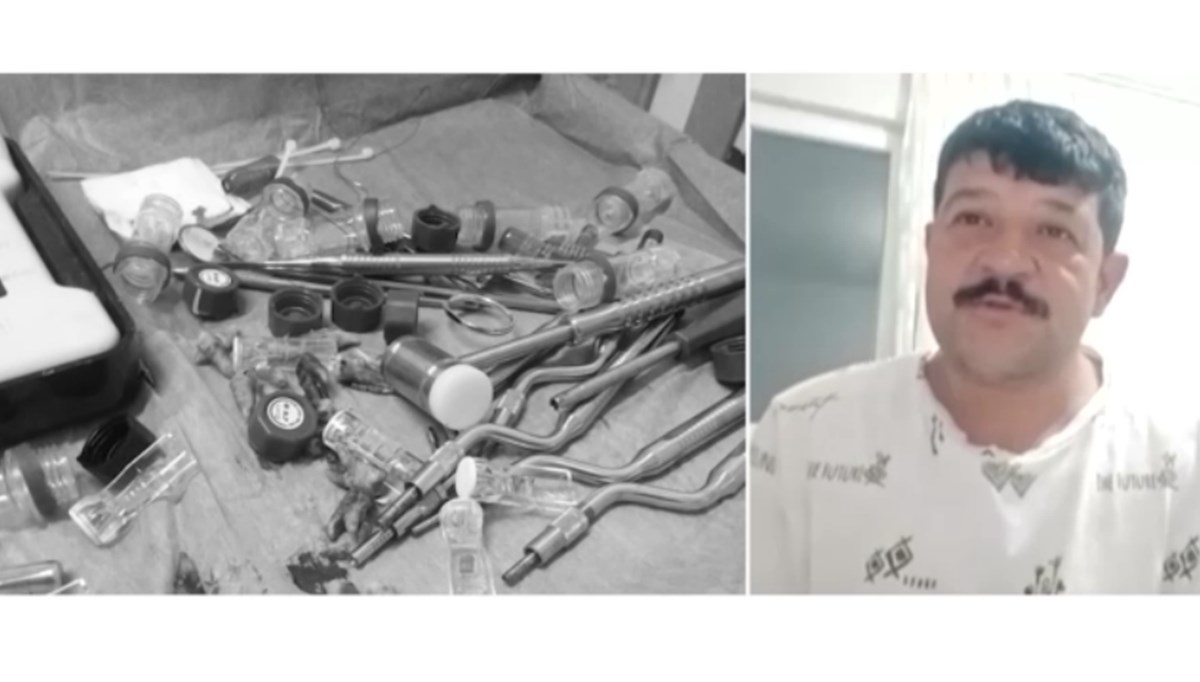 Sahte doktor dişsiz bıraktı! Sahte doktor dişsiz bıraktı!