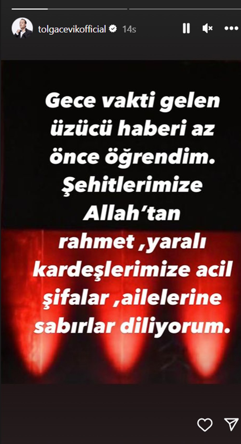 Ünlü isimlerden hain saldırı sonrası taziye mesajları: Milletimizin başı sağ olsun - 15