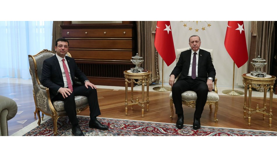 Cumhurbaskani Erdogan Imamoglu Ile Gorustu Ntv
