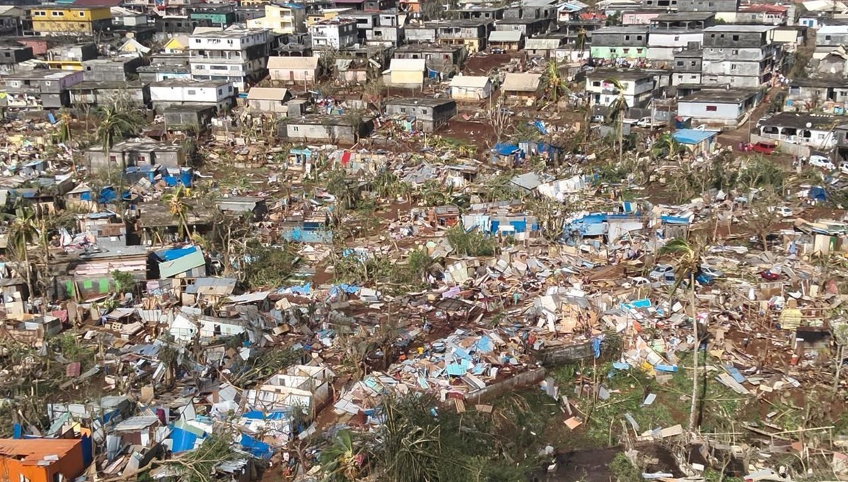 Mayotte Adası'nı vuran Chido Kasırgası'nda can kaybı 39'a yükseldi