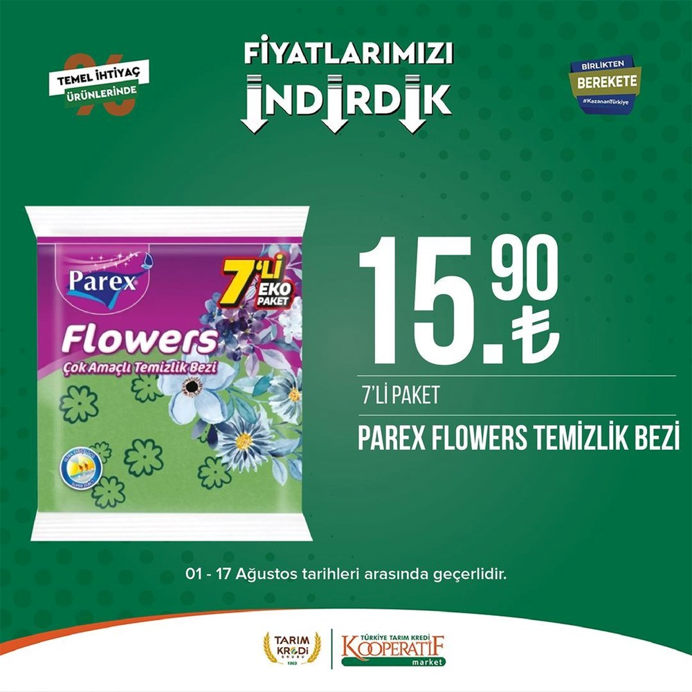 Tarım Kredi Kooperatif Market ağustos ayı güncel indirimli ürünler listesi (5-17 Ağustos 2023 Tarım Kredi Market indirimleri) - 4