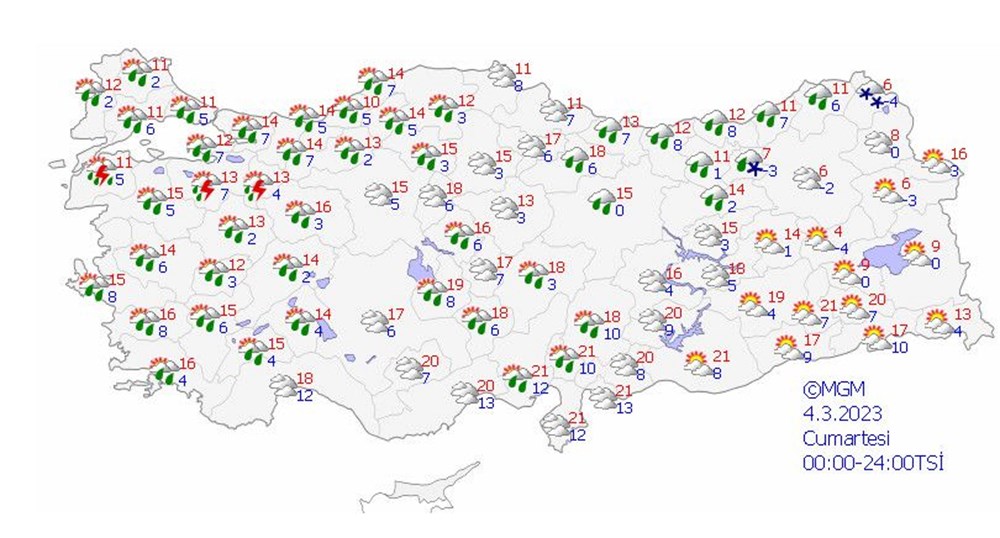 Meteorolojiden çöl taşınımı uyarısı! (Bugün ve hafta genelinde hava nasıl olacak?) - 6