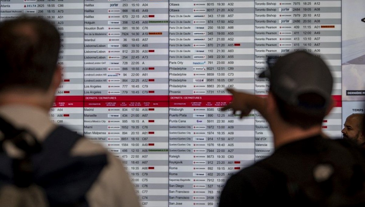 Air Canada'da grev: Operasyonlar durduruldu Air Canada'da grev: Operasyonlar durduruldu