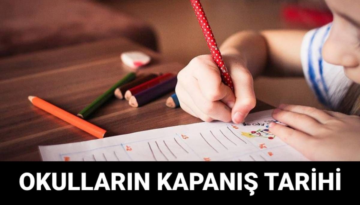 Okullar ne zaman kapanacak, yaz tatiline kaç gün var?
