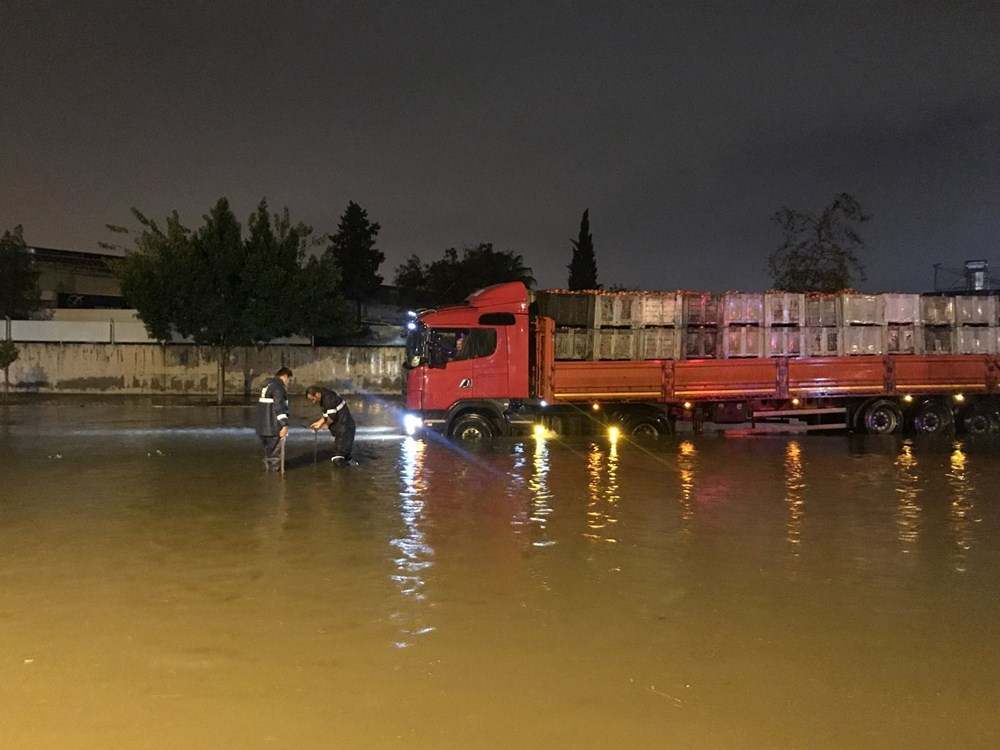 Antalya Kumluca'yı sel vurdu - 12