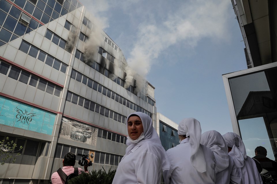 İstanbul’da tekstil atölyesinde yangın - 2