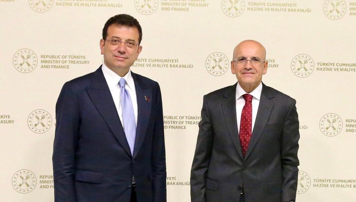 İmamoğlu, Bakan Şimşek ile görüştü İmamoğlu, Bakan Şimşek ile görüştü