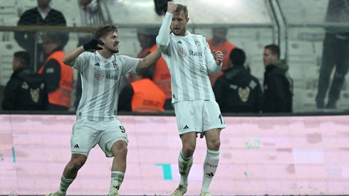 Joe Worrall, Beşiktaş formasıyla ilk golünü attı