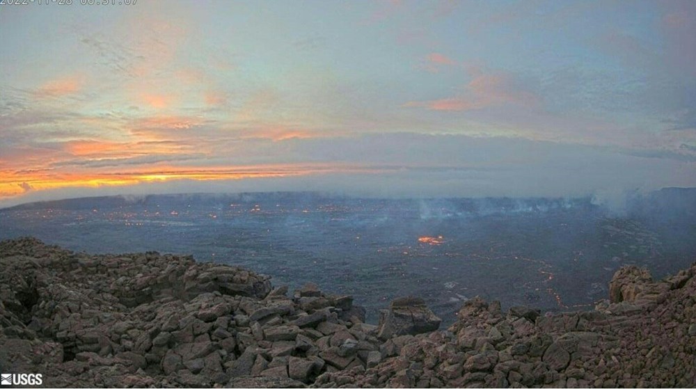 Dünyanın en büyük aktif yanardağı Mauna Loa 38 yıl sonra harekete geçti - 12