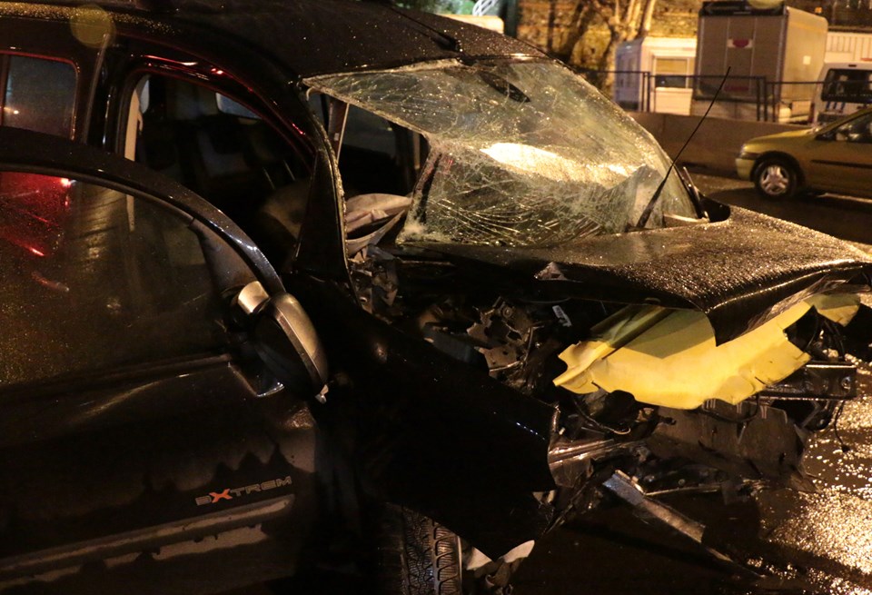 15 Temmuz Şehitler Köprüsü'nde trafik kazası - 1