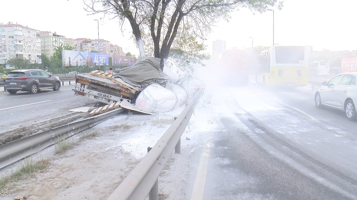 Bölgede trafik durma noktasına geldi