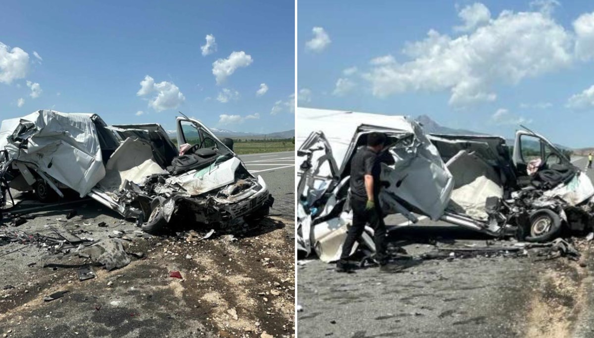 TIR'a çarptı, hurda yığınına döndü: Sürücü ağır yaralı TIR'a çarptı, hurda yığınına döndü: Sürücü ağır yaralı